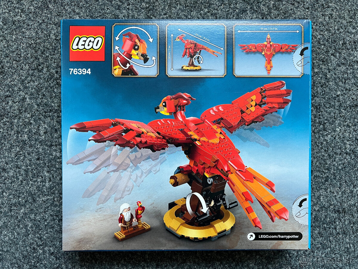 LEGO Harry Potter 76394 Fawkes / Brumbálův fénix