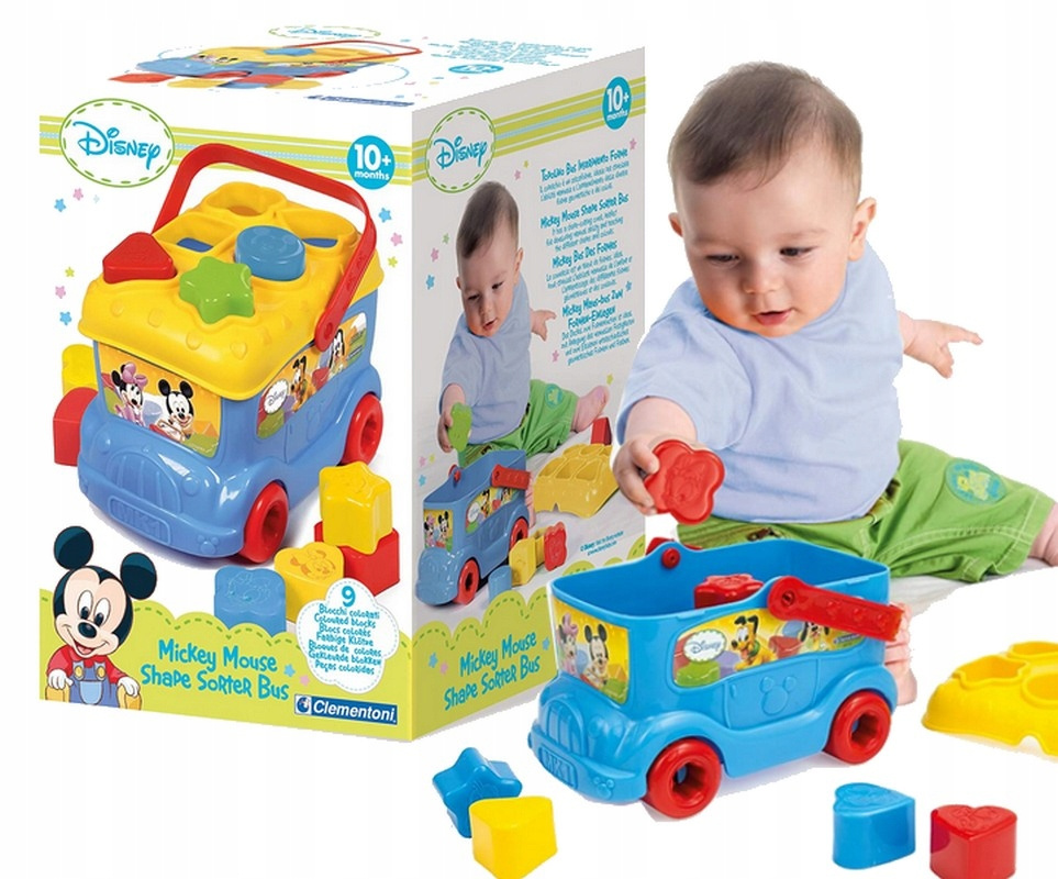 Baby Mickey Shape Sorter Bus