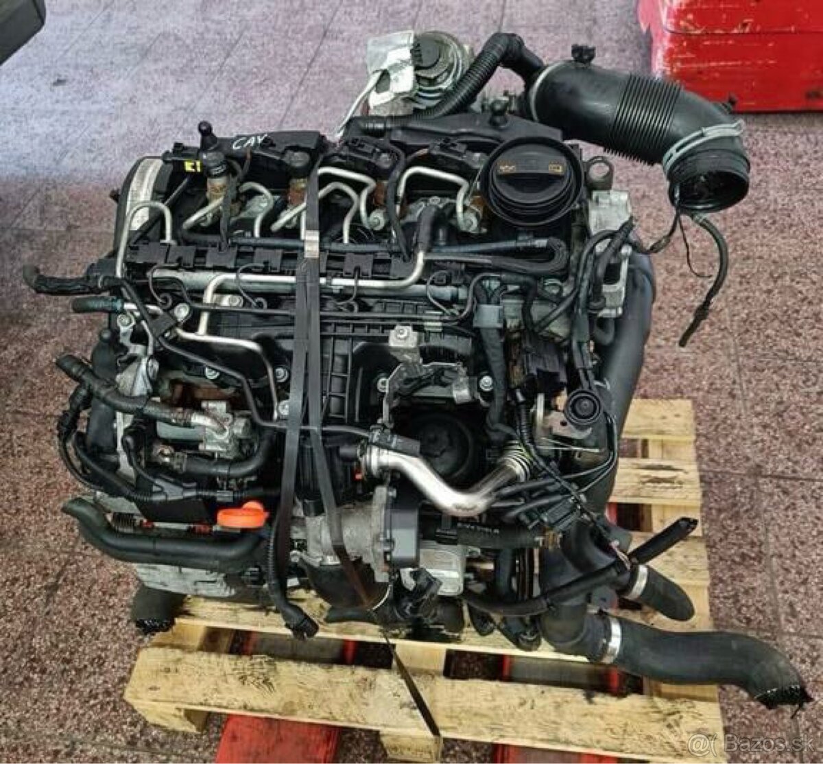 Motor 1.6 TDi 77kw CAY CAYA vw škoda