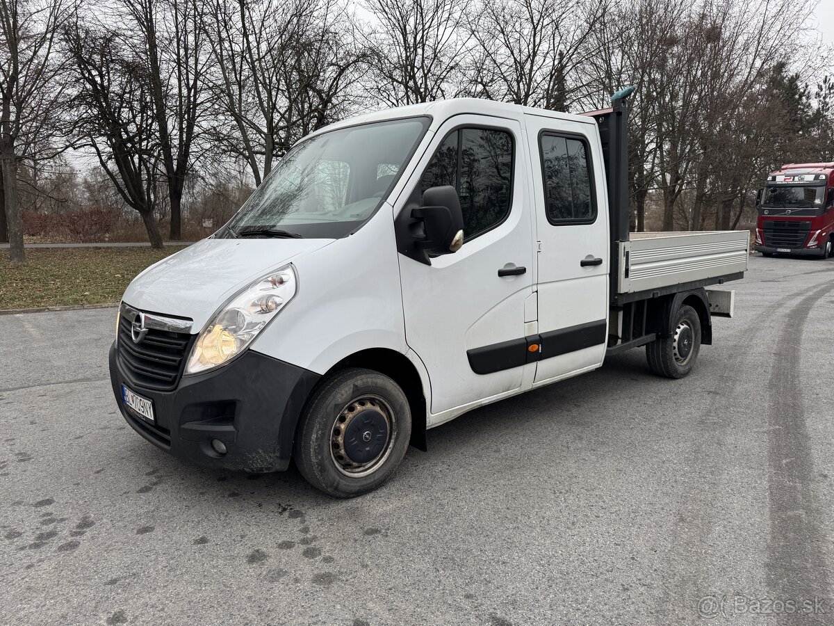 OPEL MOVANO VALNÍK 2,3 CDTI,7 MIESTNE,MODEL 201