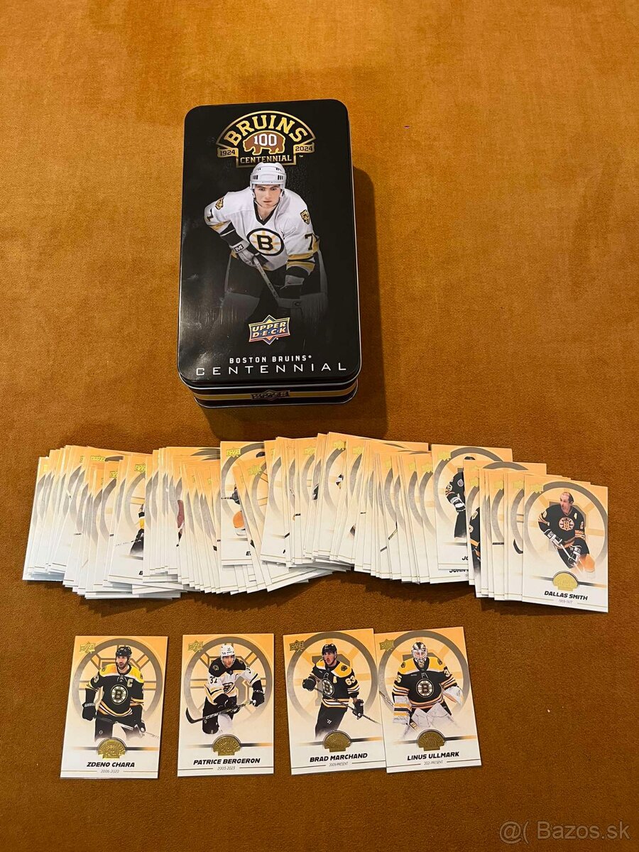 2023-24 UPPER DECK BOSTON BRUINS CENTENNIAL HOBBY BOX