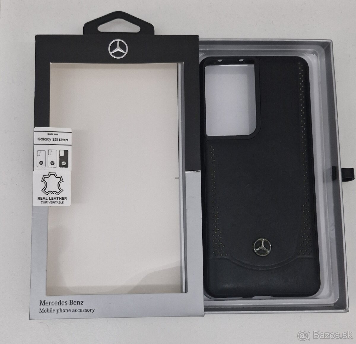 Kryt Mercedes na Samsung S21 Ultra G998 Urban MEHCS21LARMBK