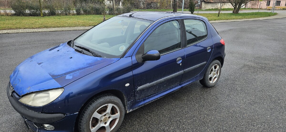 Predám peugeot 206, 1.6 benzin 80kw