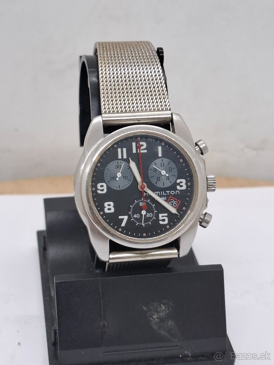 Predám naramkové hodinky HAMILTON KHAKI