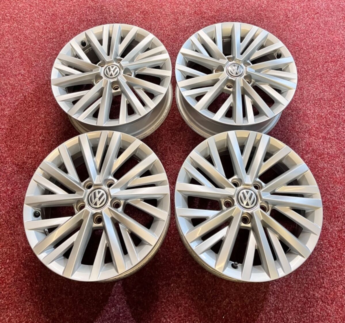 5x112 R16 originál alu disky Volkswagen T-Roc - TOP STAV