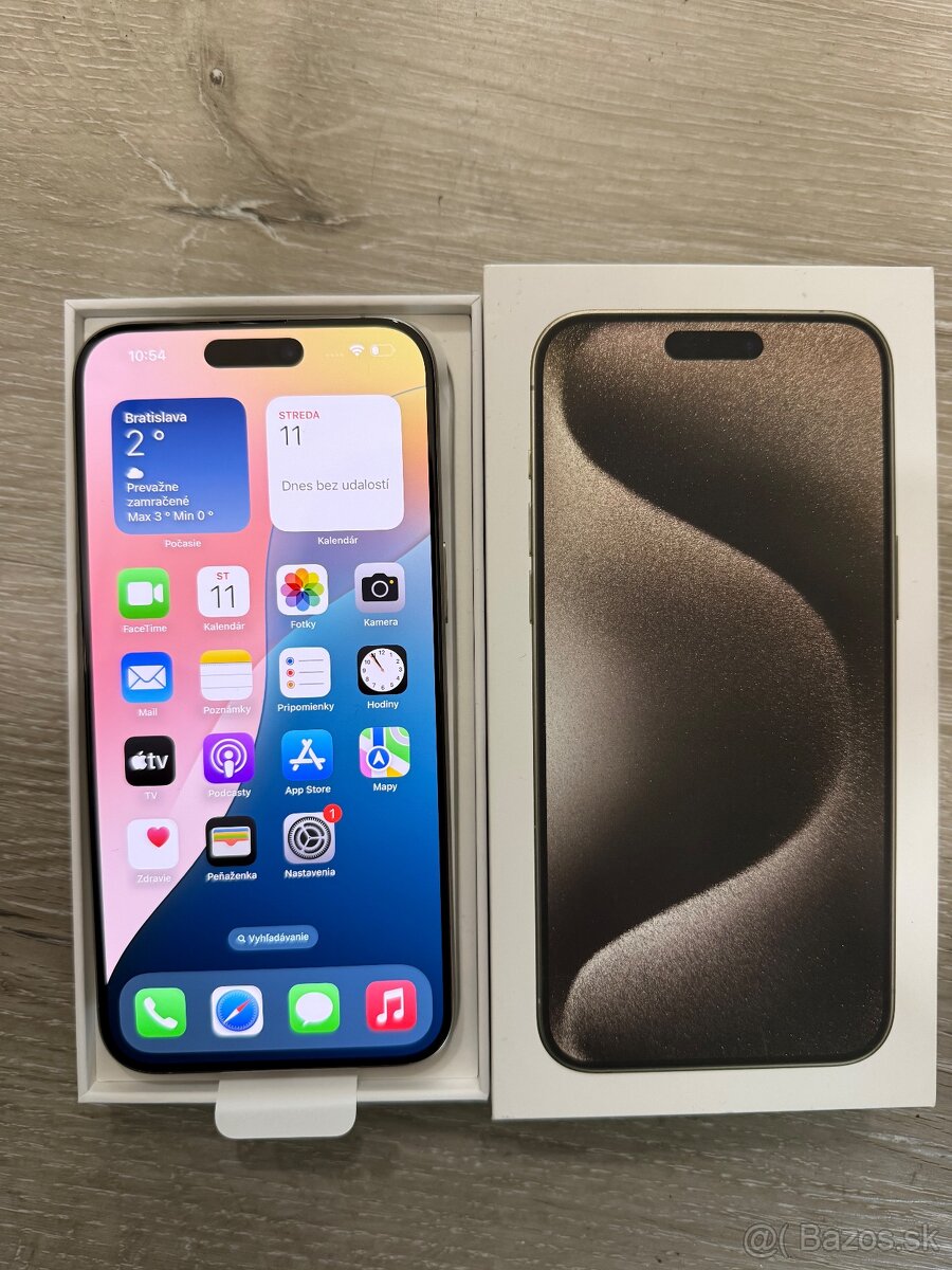 Apple iPhone 15 Pro Max 256gb Natural Titanium