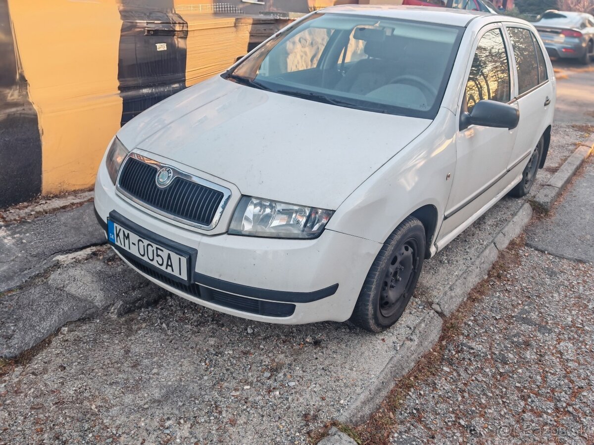 Fabia 1.4MPi, 44kW (2002)