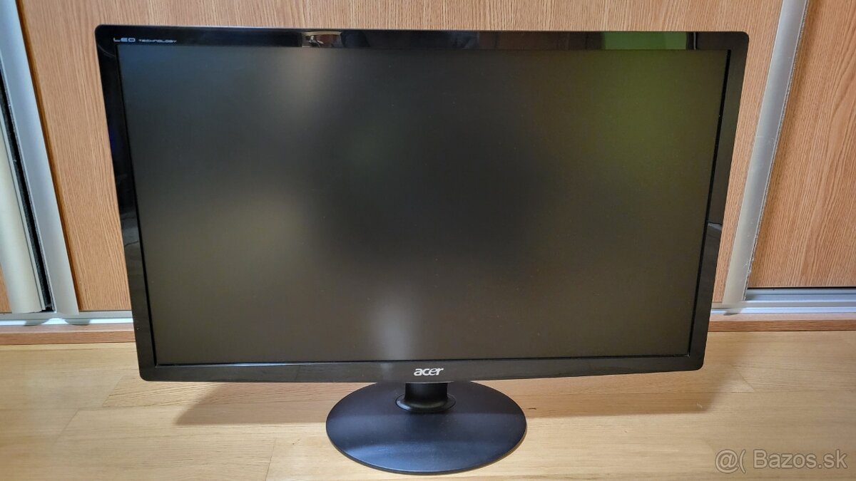 monitor 24" Acer S24HL, Full HD, DVI, VGA