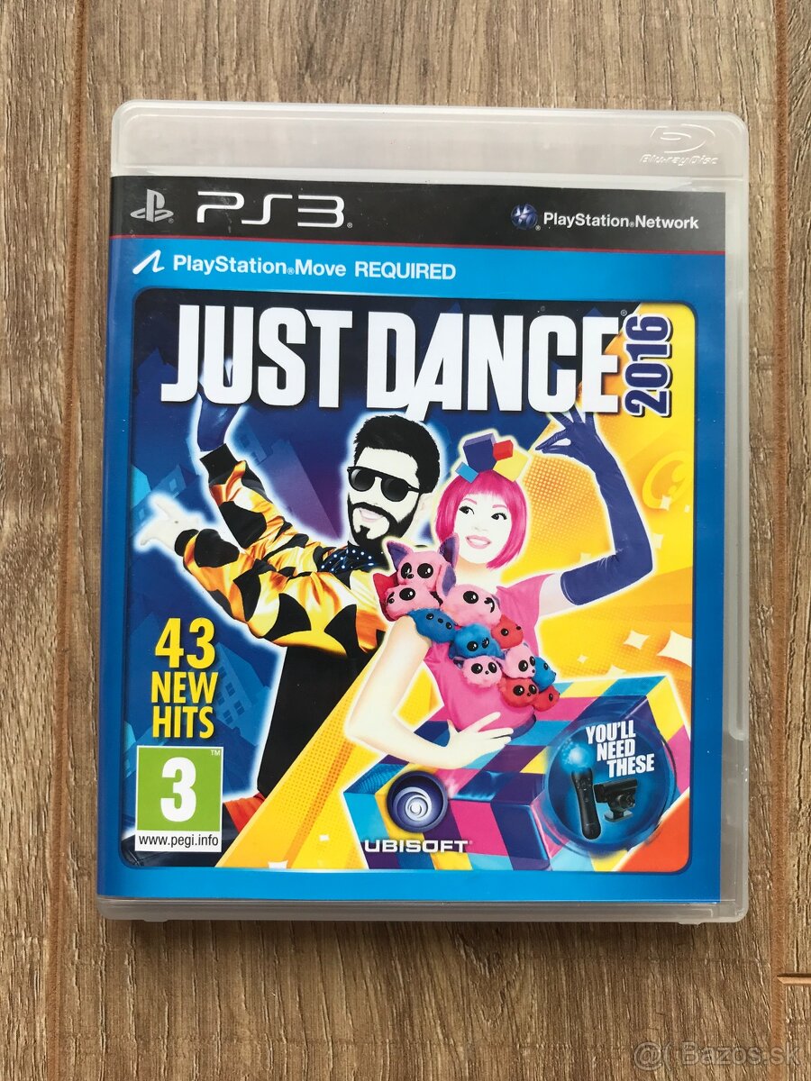 Just Dance 2016 na Playstation 3 Move