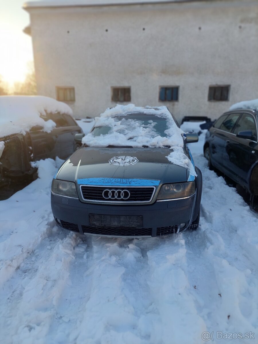 Rozpredám audi allroad 2,5 tdi 132kw