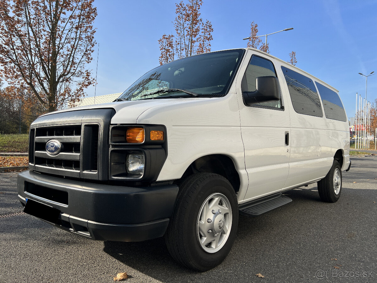 Ford E-350, Econoline XL, 2014, 87 000 km, 8 míst, minibus