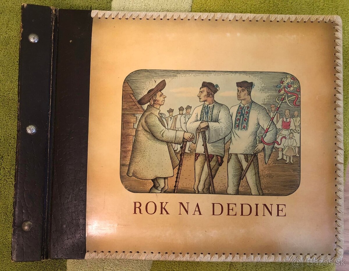 Rok na dedine album 9 šelak platni+18 ilustracii