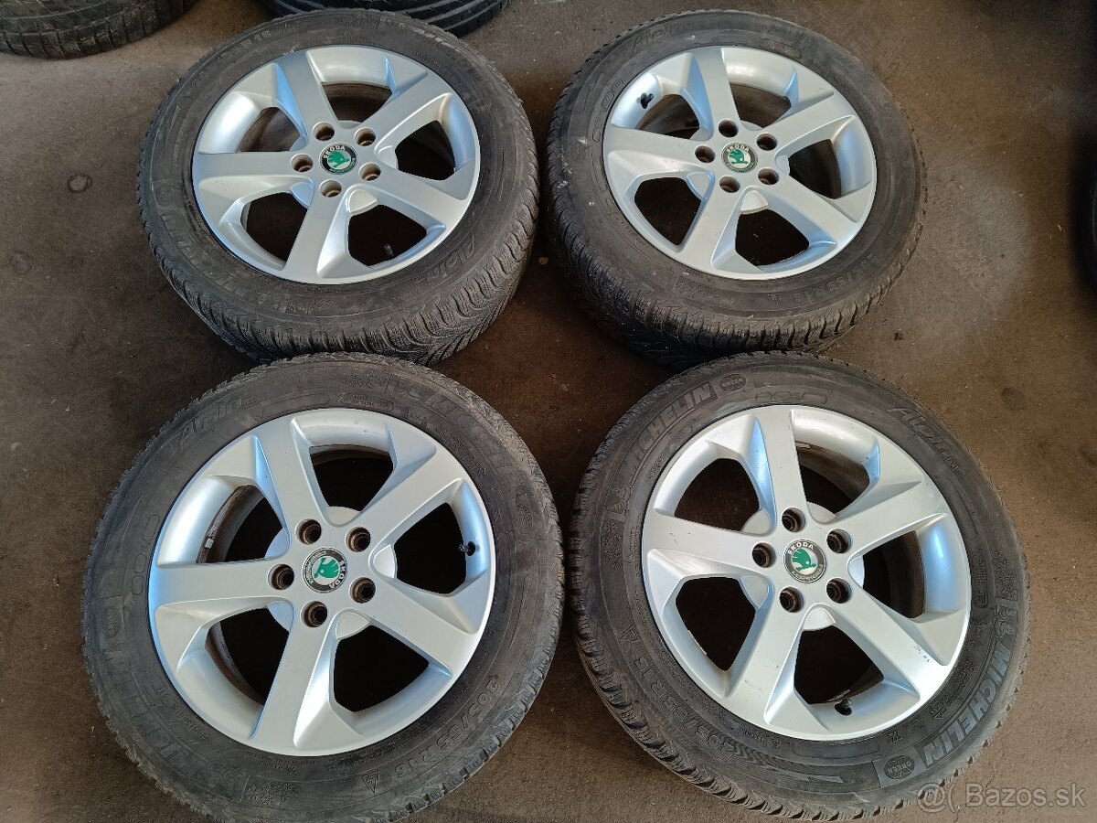 Zimná sada 16" 5x112 Škoda, VW, Seat, Audi