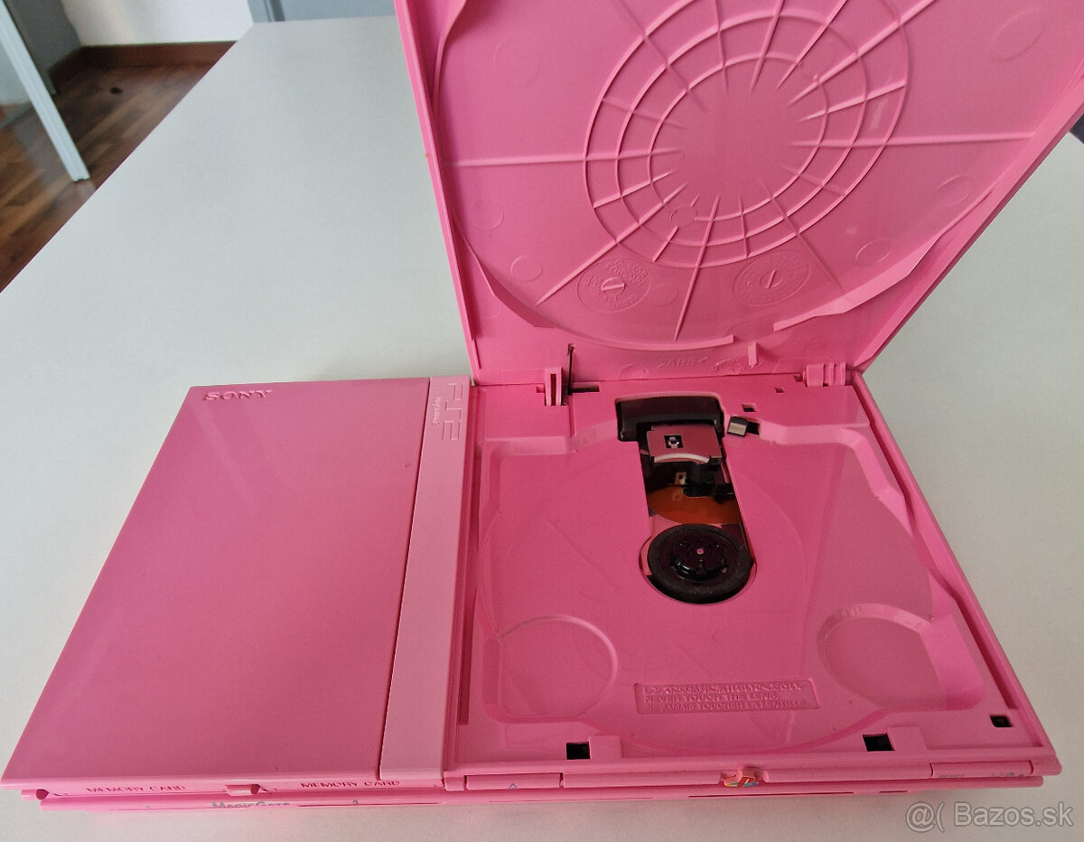 PS2 SLIM PINK+ free mcboot KARTA