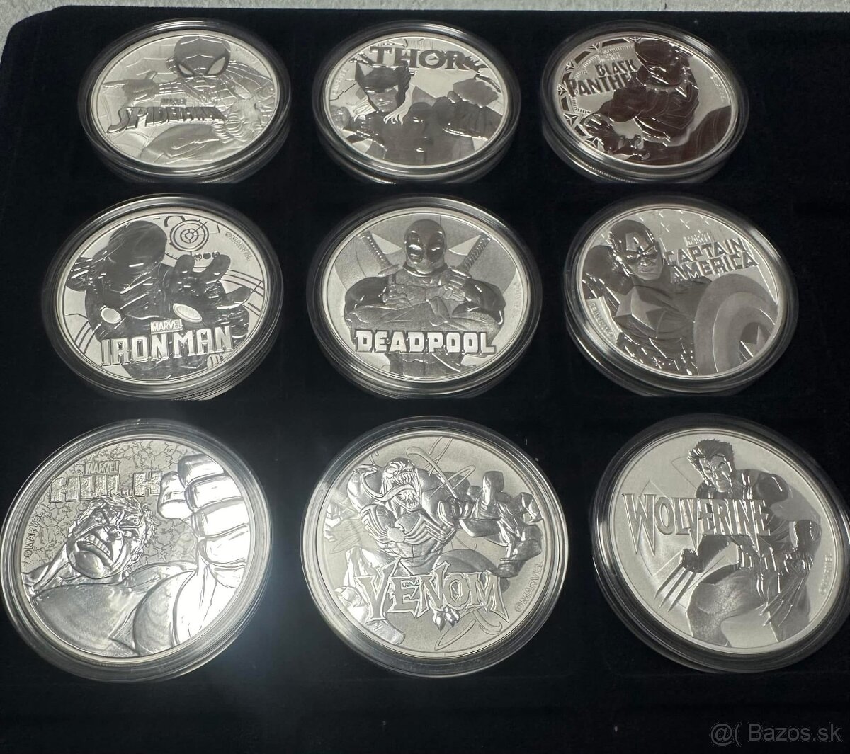 Marvel - investične striebro Tuvalu 1oz