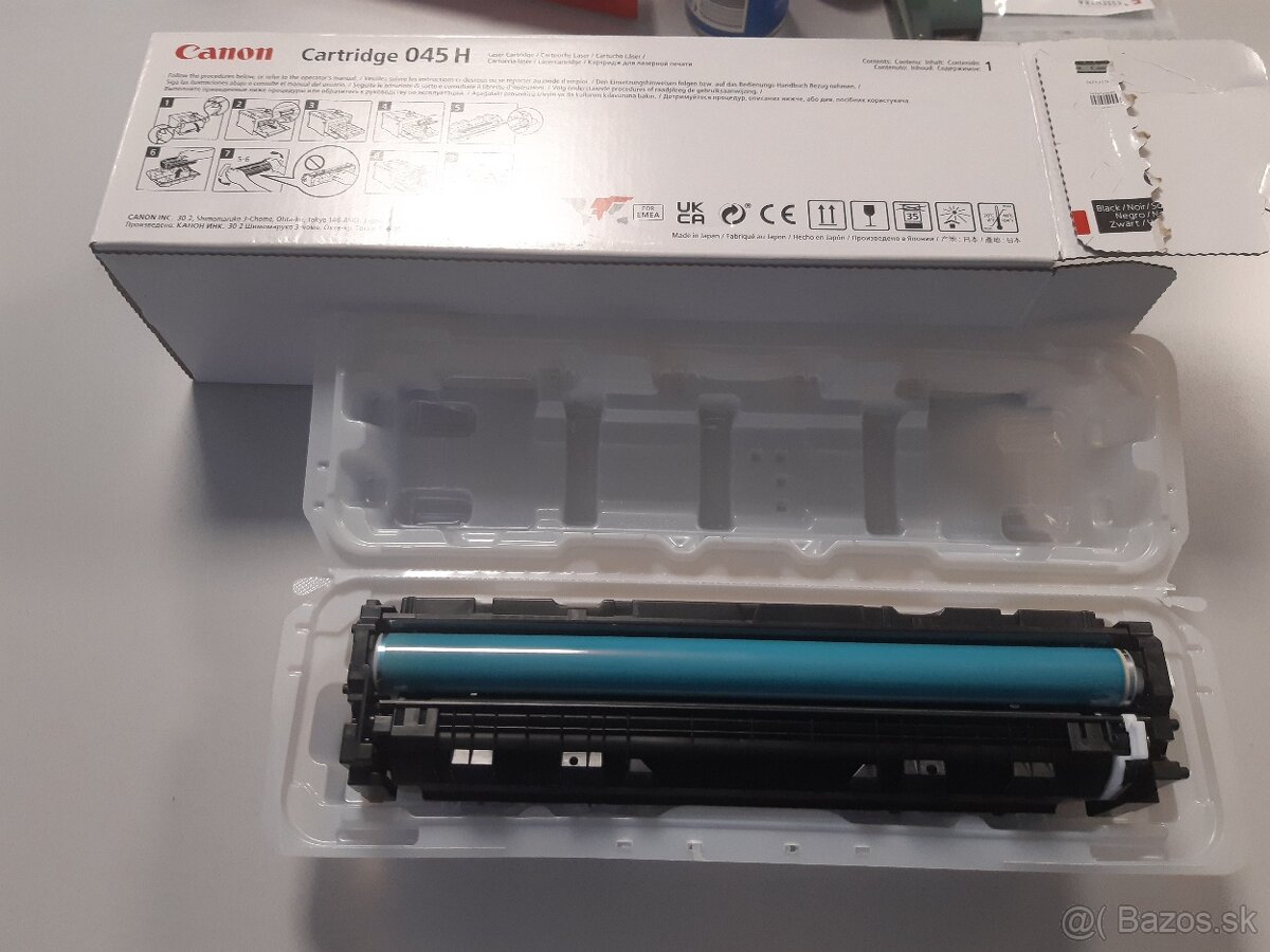 Canon 045HBK (1246C002), originálny toner, čierny