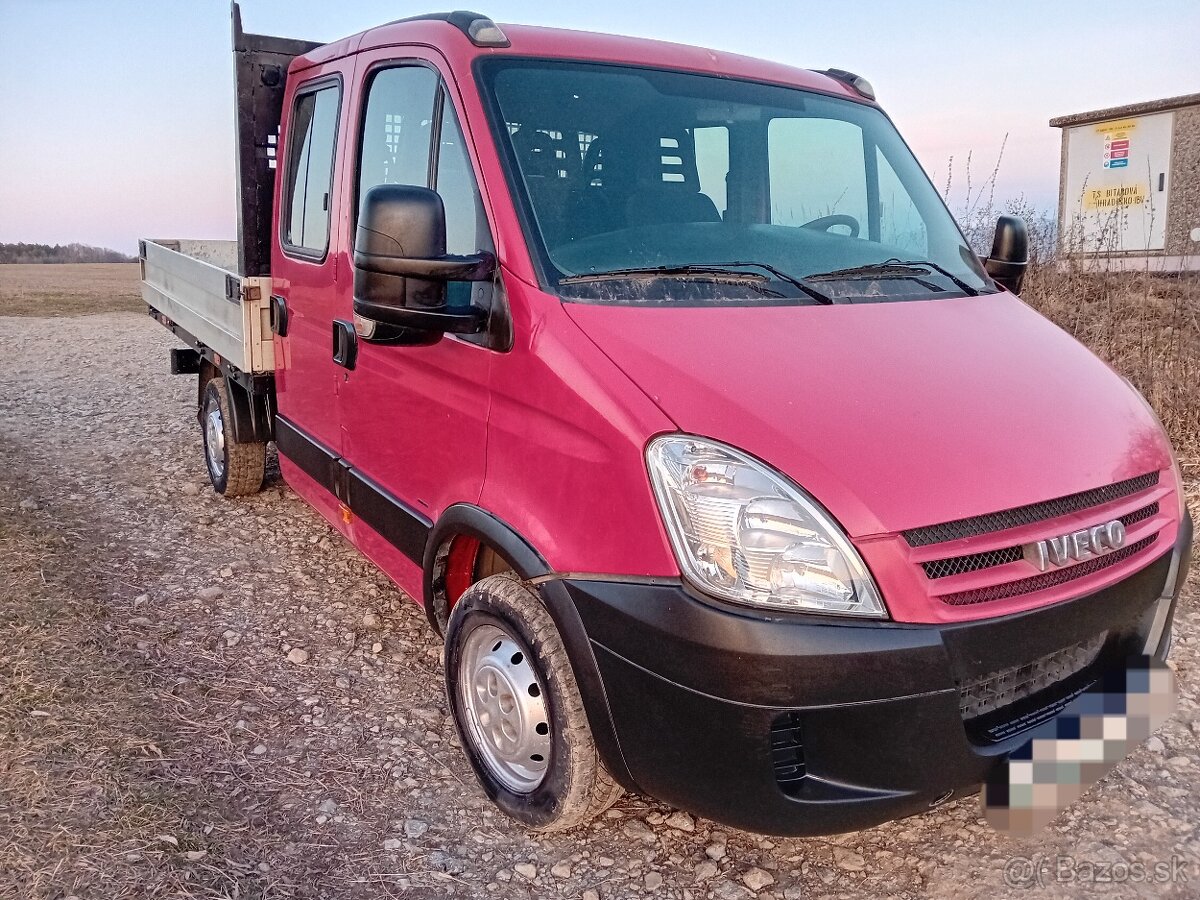 Iveco Daily valník 7 miest DPH