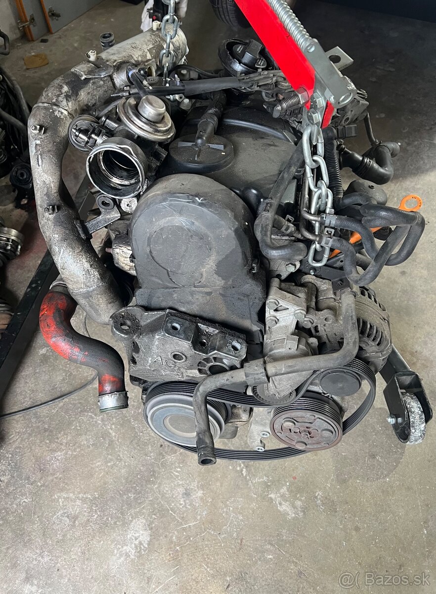 Motor 1.9tdi 96kw asz