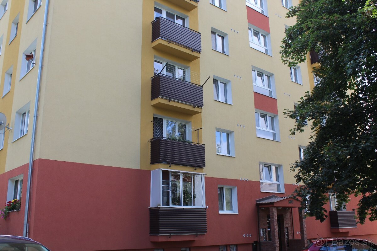 Tehlový 3-izb. byt, Veľký Bysterec, Na Sihoti, 61m2, balkón