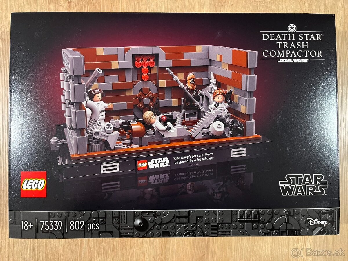 LEGO - 75339 Star Wars Trash Compactor Diorama