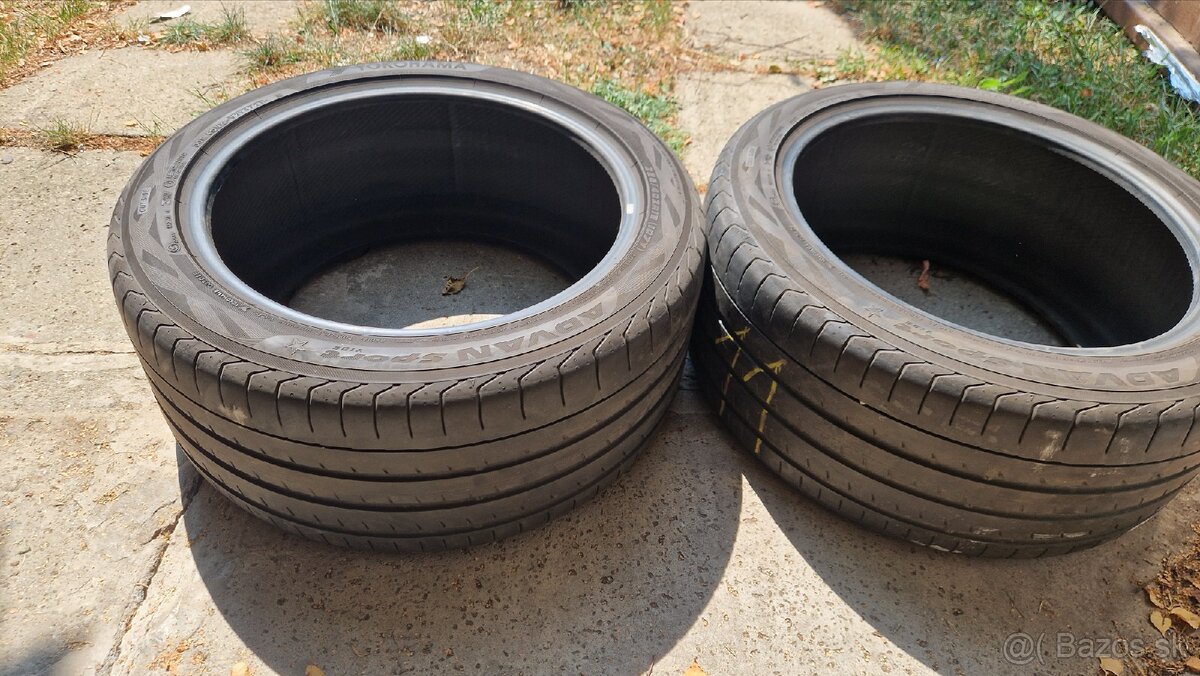 285/40 R19 YOKOHAMA Advan sport 2ks