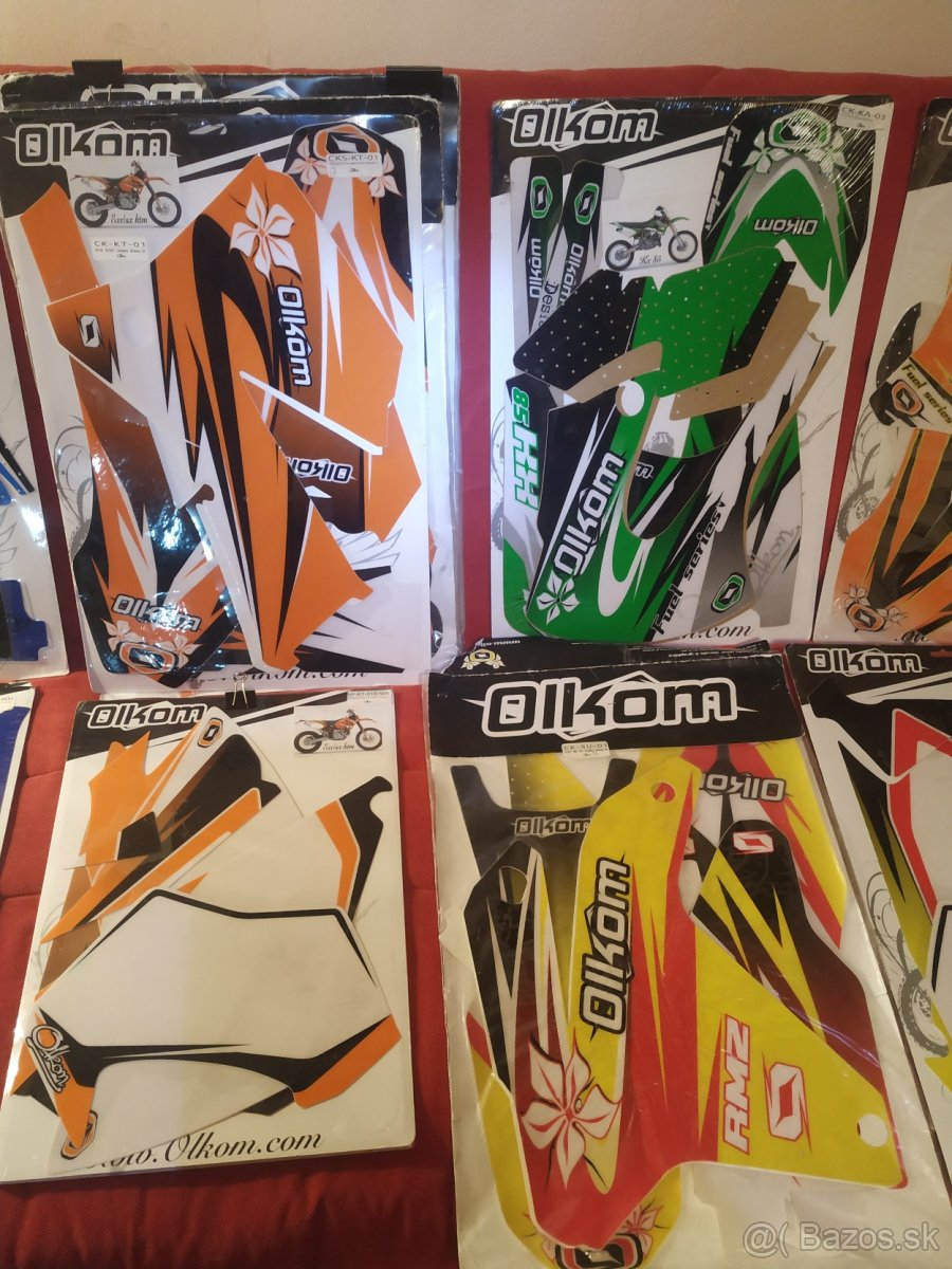 Polepy KTM, SUZUKI, KAWASAKI, YAMAHA