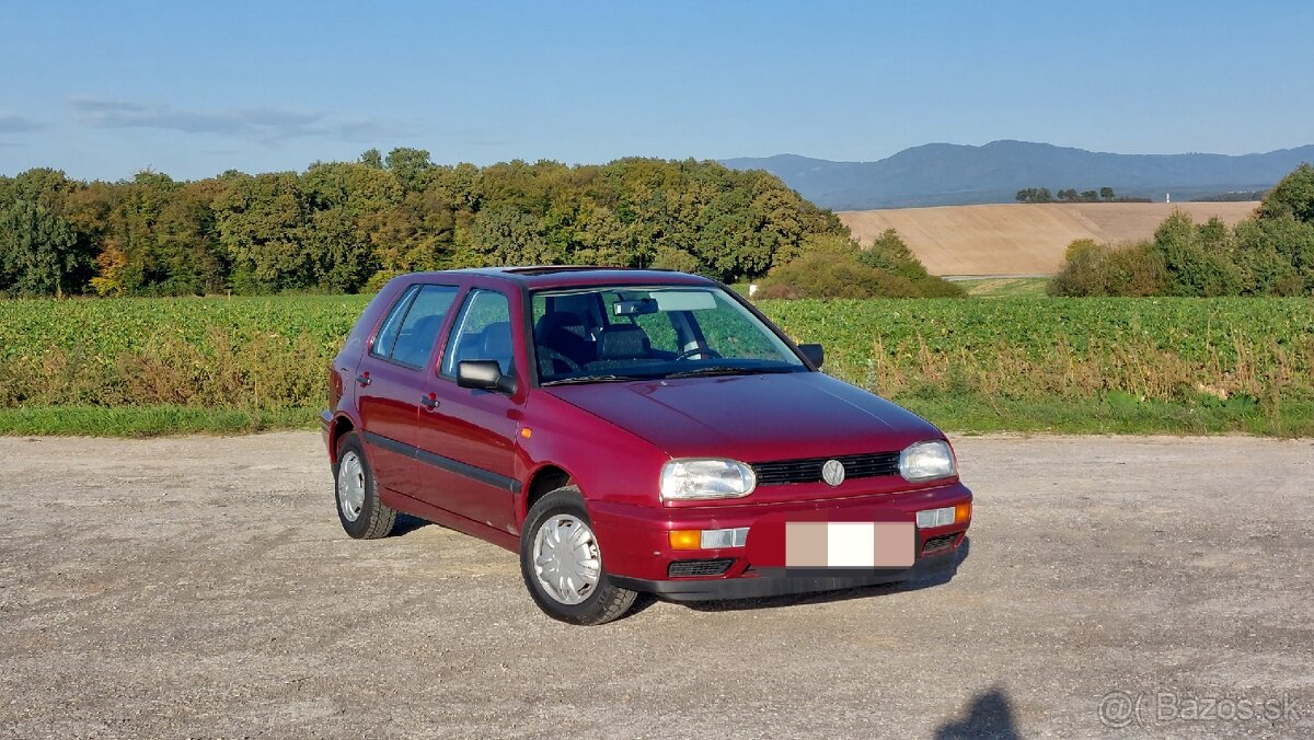 Predám Volkswagen golf 3.generácie 1.6benzín.