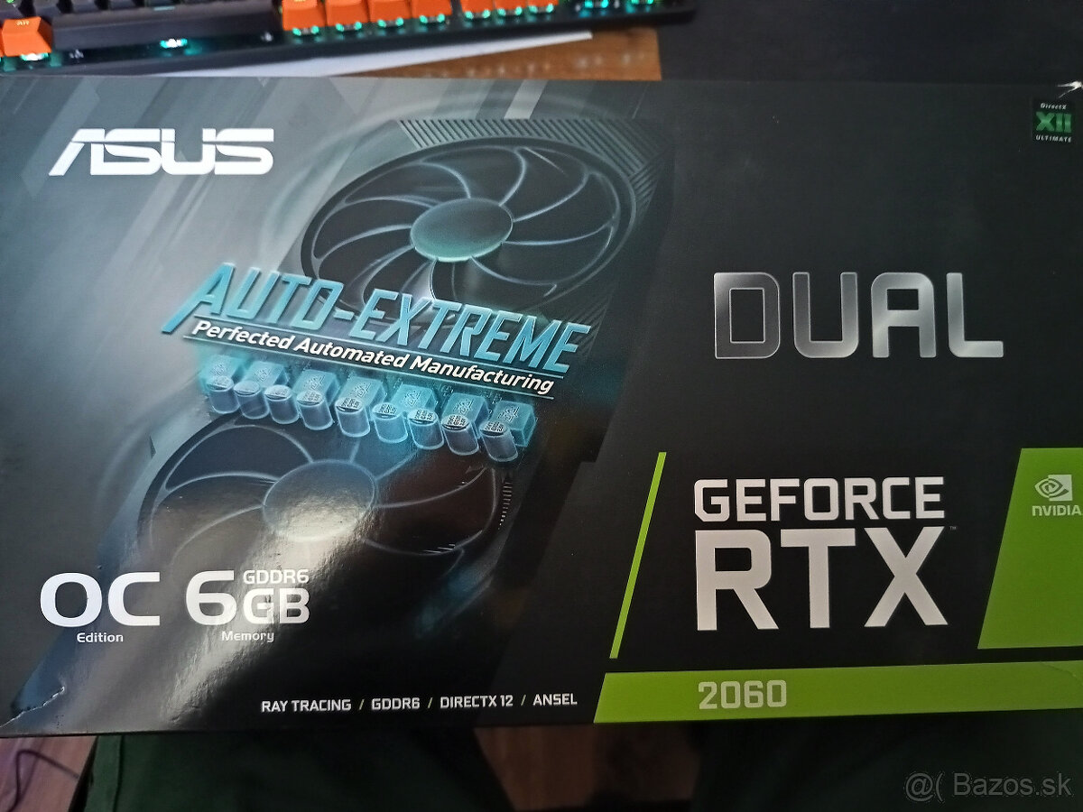 Grafická karta Asus RTX 2060 6GB