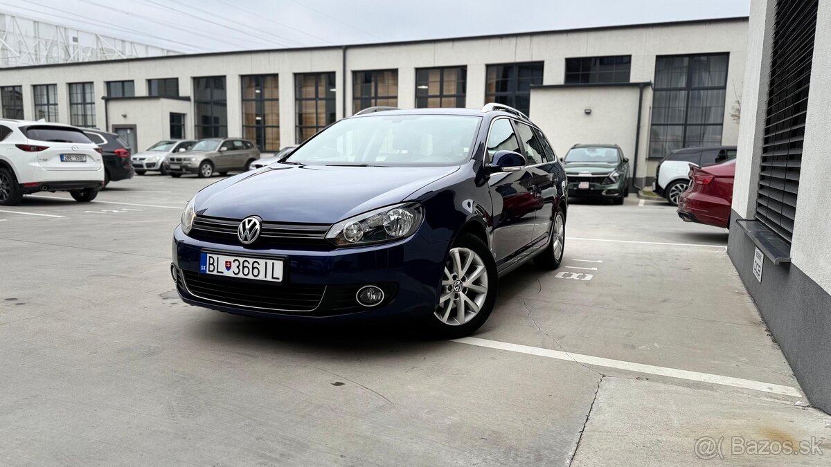 Volkswagen Golf VI Variant 1.6 TDi, Highline, 7 st. DSG 77KW