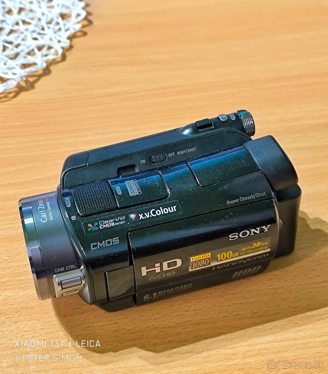 Sony Hdr Sr E Gb Ro Ava Bazo Sk