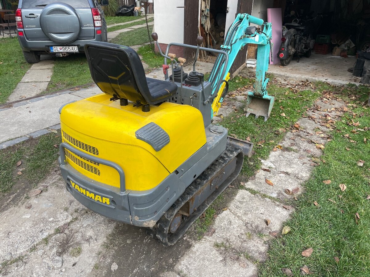 Minibager yanmar b08