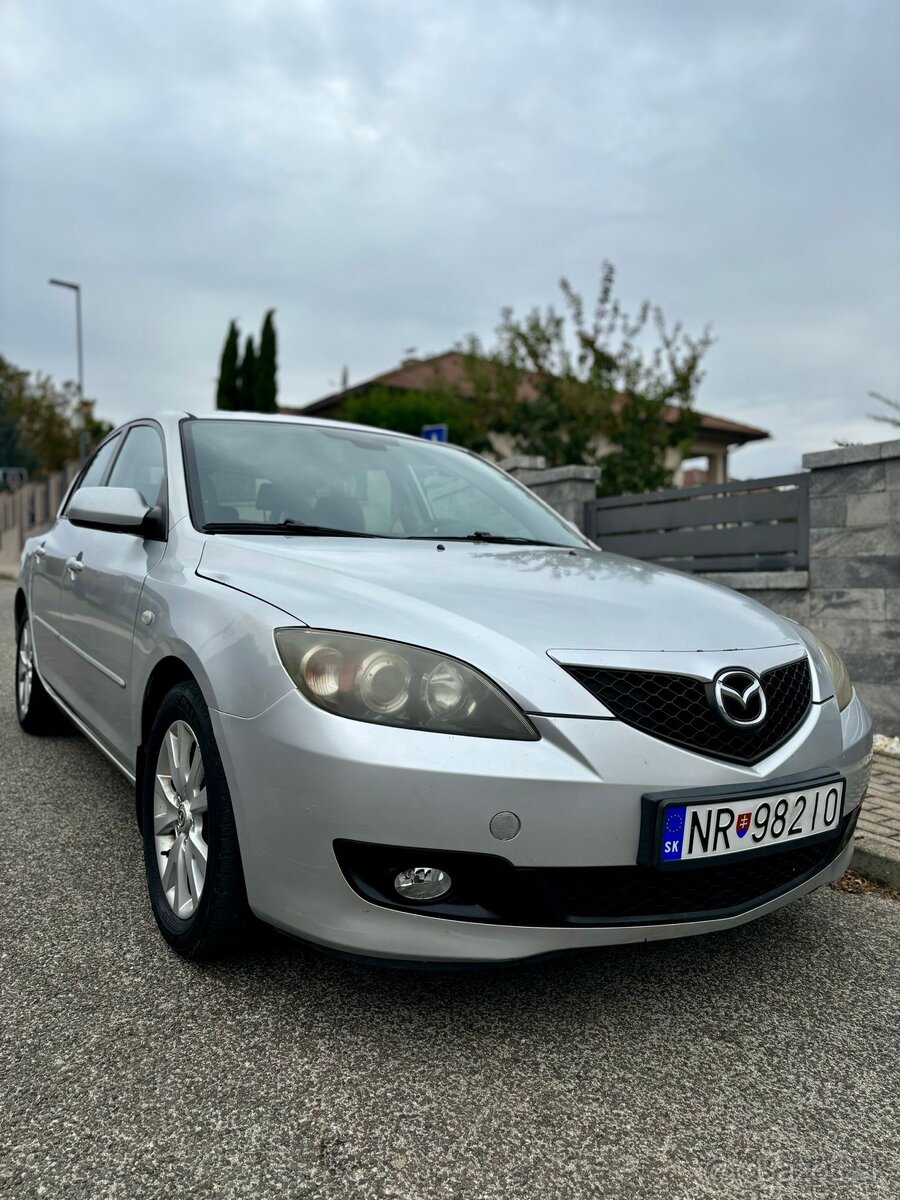 Rozoredám Mazda 3 1.6D 80kw