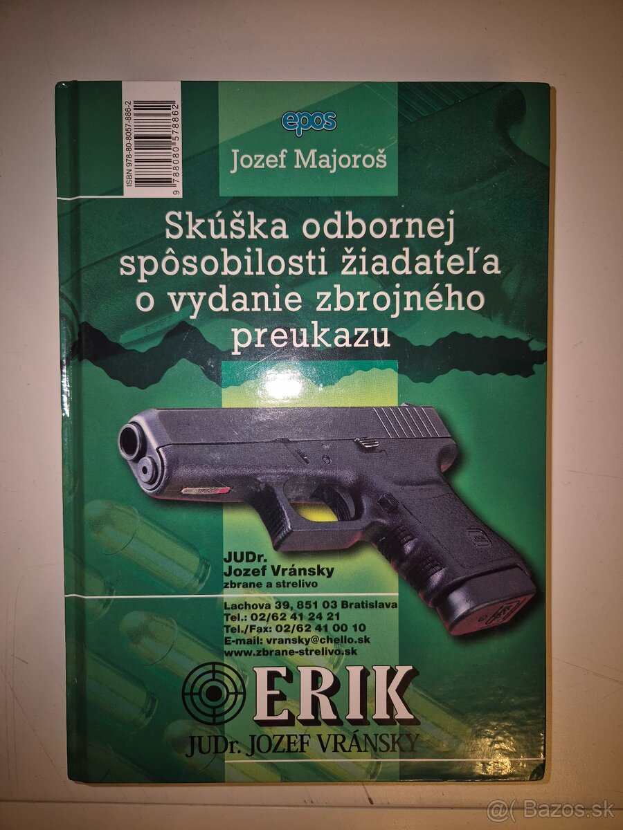 Skúška odbornej spôsobilosti žiadatela o zbrojny preuka