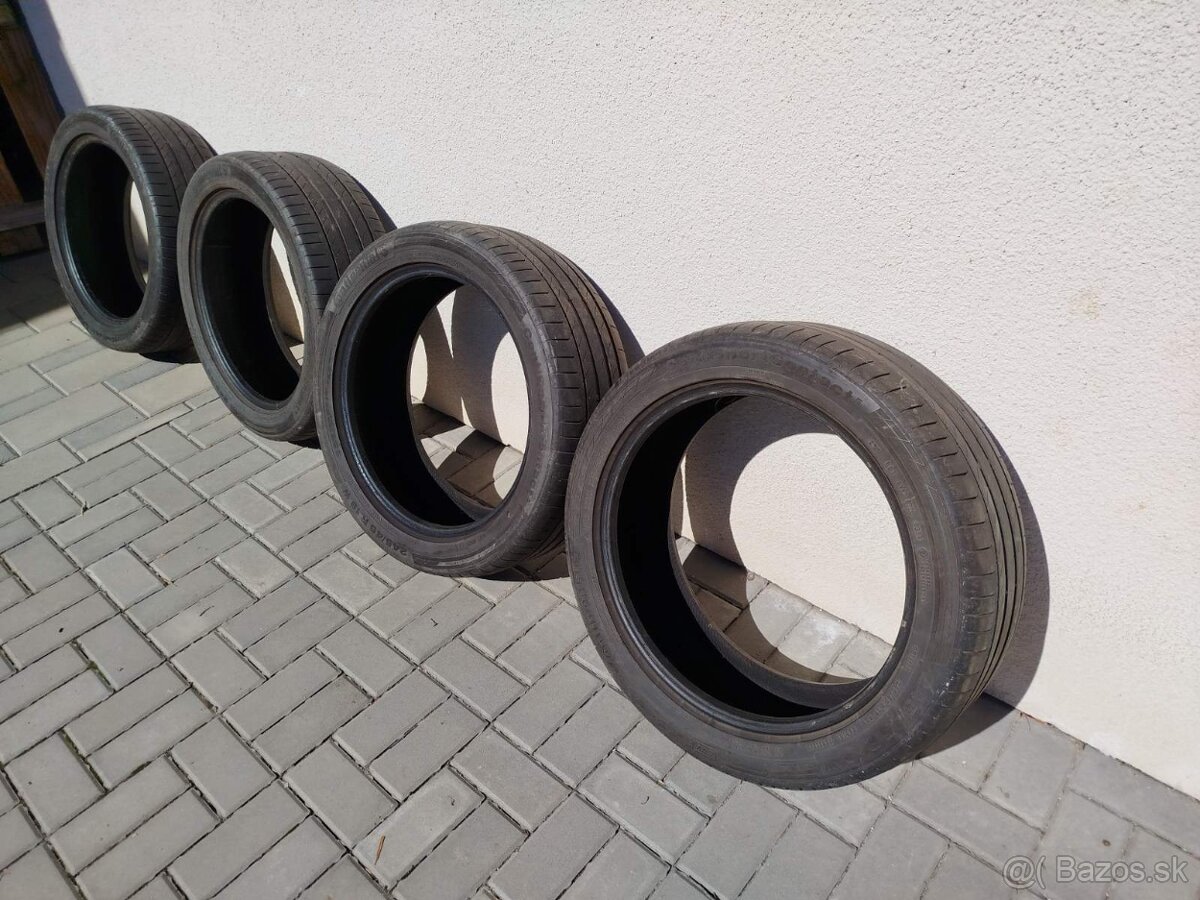 3ks  Letné pneumatiky zn. Continental  245/45R19