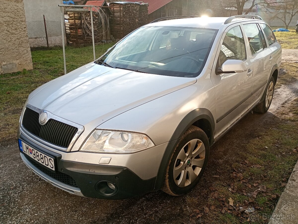 Predám škoda Octavia 2 komby 4x4 scout