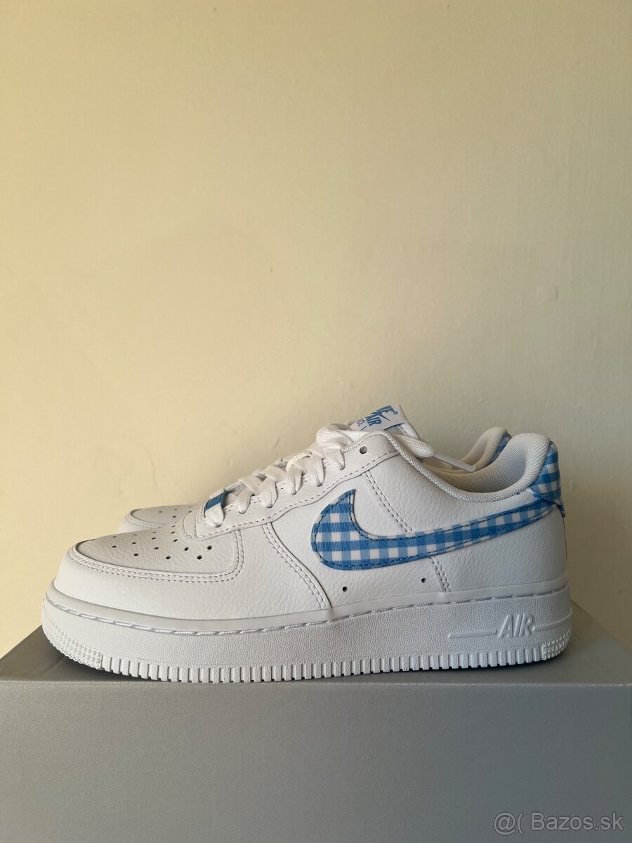 Nike Air Force 1 “Gingham blue”