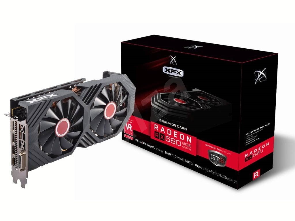 Grafická karta - 8 GB GDDR5 (8000 MHz ) XFX GTS Radeon RX580