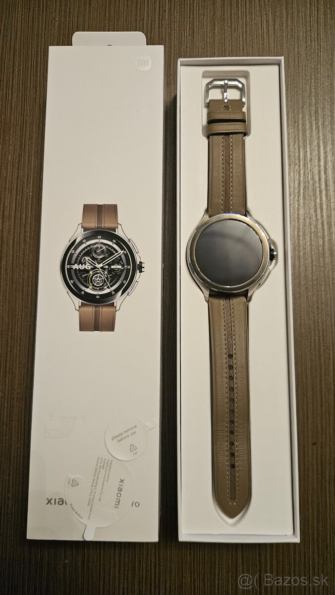 Xiaomi Watch 2 Pro, 4G LTE, hnedé