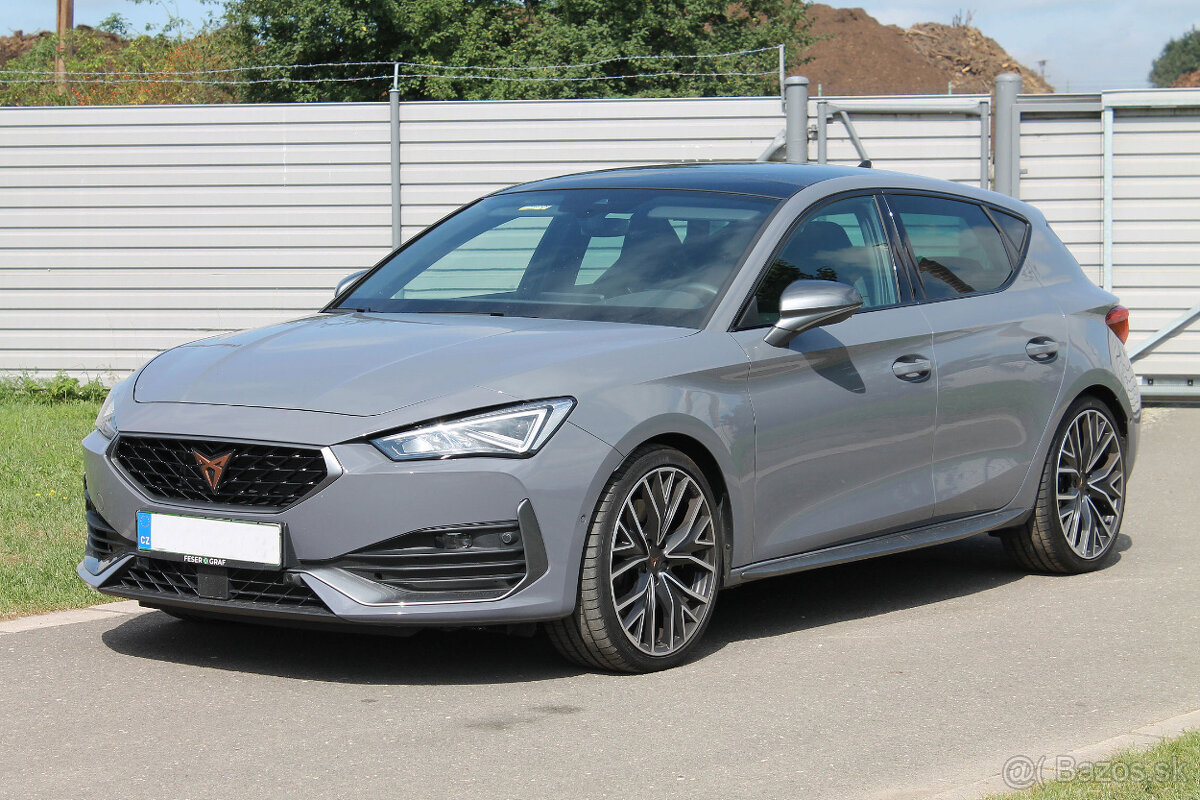 2022 Cupra Leon VZ300, 221kW, záruka do 07/27, DPH