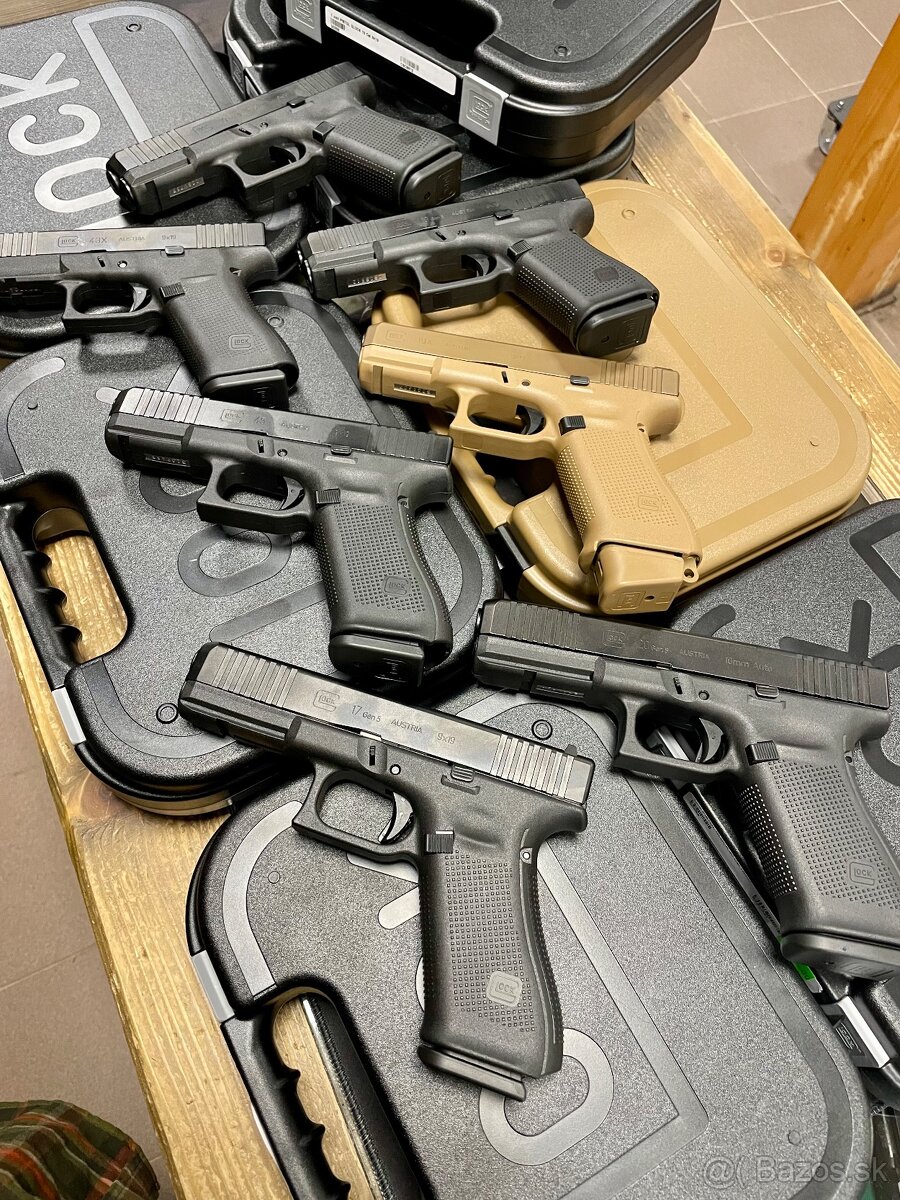 Glock 17, 19, 45, 43X pistol samonabijacia