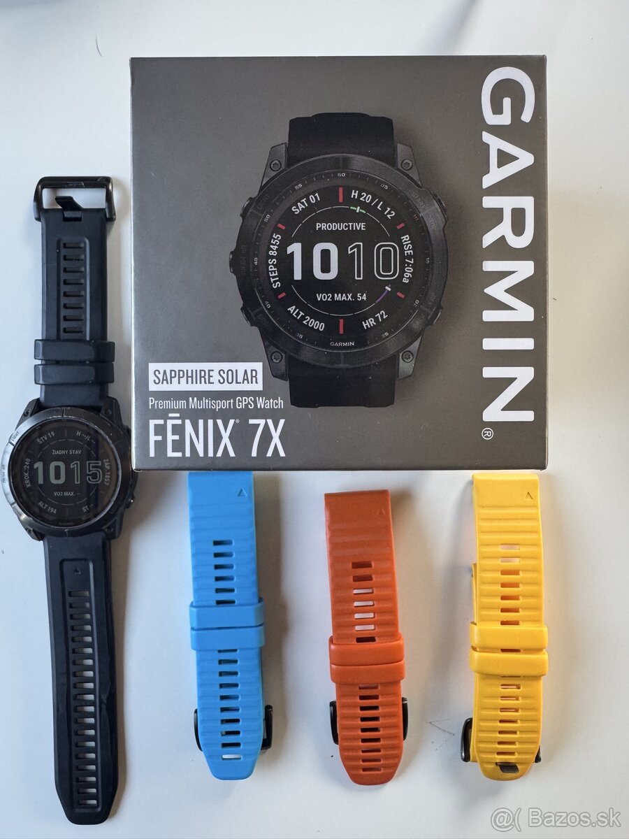 Garmin FENIX 7X Sapphire Solar