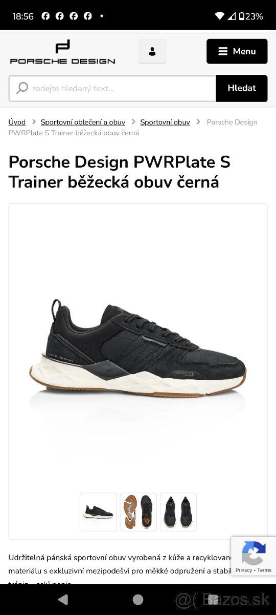 Porsche Design PWRPlate S Trainer 47 bežeckáobuv

PC 330 EUR