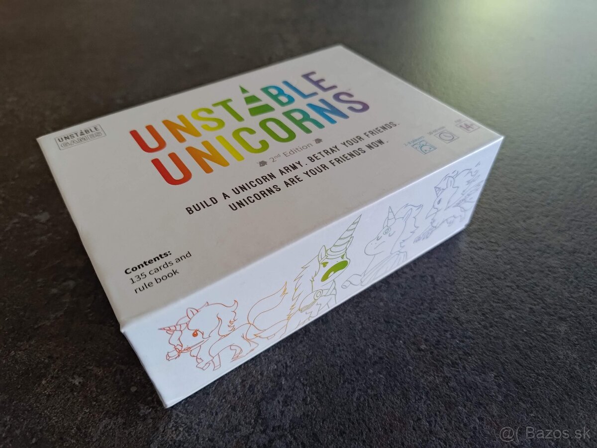 Unstable Unicorns Kartová Hra