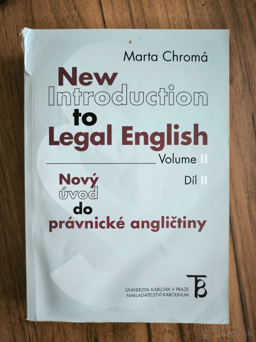 New Introduction to Legal English - Marta Chromá