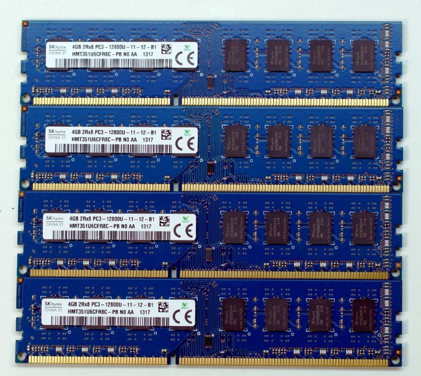 16GB DDR3 1600MHz SK Hynix