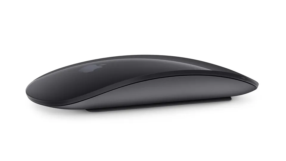 Apple mouse cierna