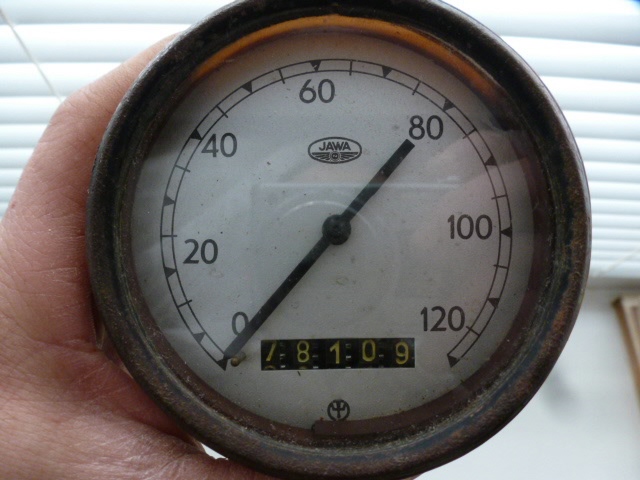 Tachometer Jawa perák