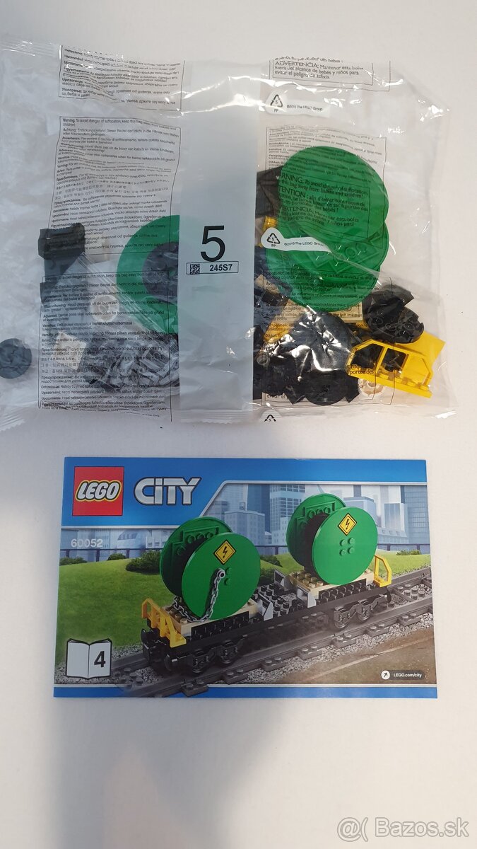 Lego city 60052 vozeň