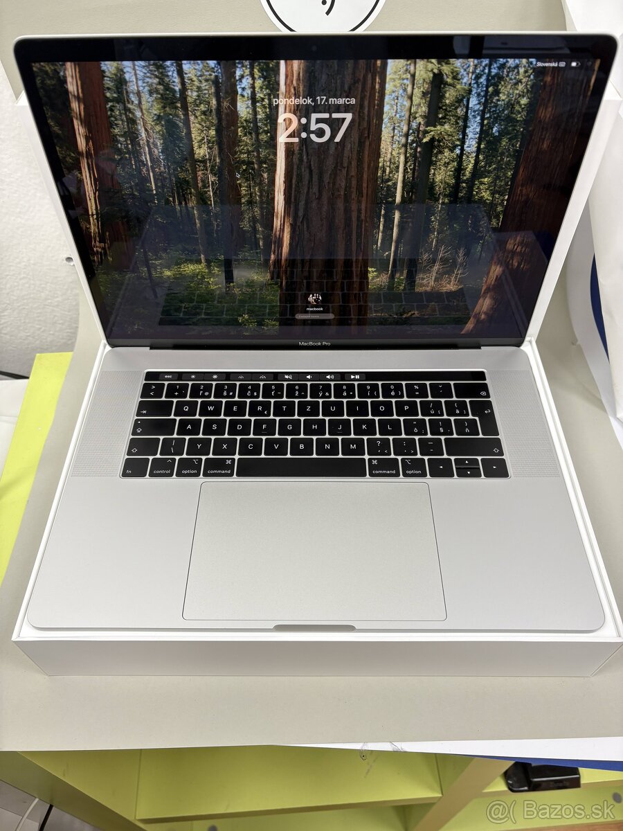 Apple MacBook PRO 15-ich 256GB Silver