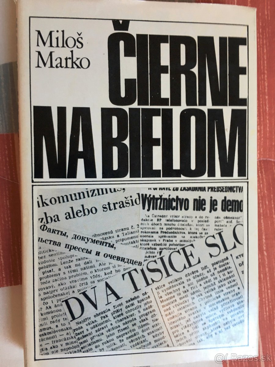 Čierne na bielom  - Miloš Marko, 1971